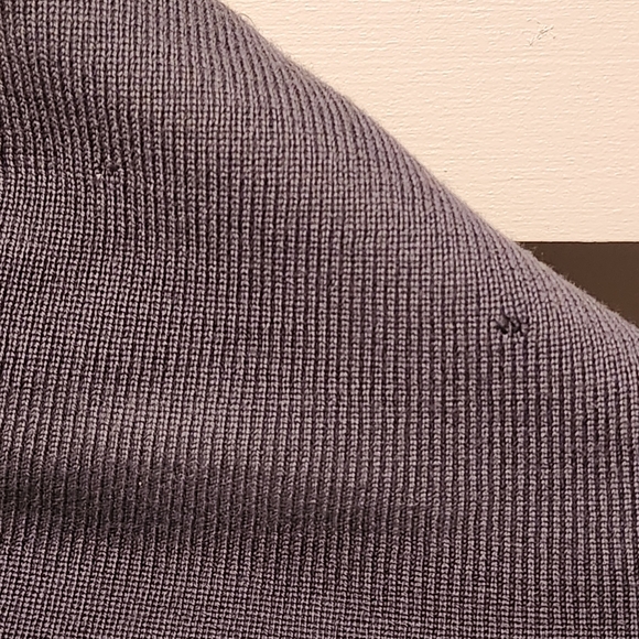 🎇HOST PICK 🎇NWT'S PRADA gorgeous 💙 100% wool sweater/zip pocket..small flaws - Picture 7 of 12